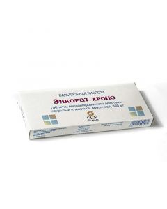 Buy cheap Valproevaya acid | Encorat tablets 300 mg, 100 pcs. online www.pharm-pills.com