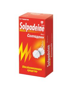 Buy cheap aratsetamol | Solpadein Fast soluble tablets 12 pcs. online www.pharm-pills.com