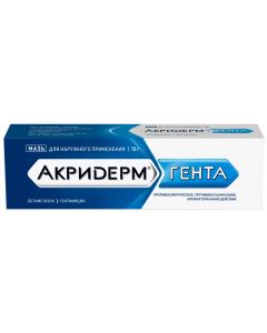 Buy cheap Betamethasone, Gentamicin | Akriderm Genta ointment, 15 g online www.pharm-pills.com