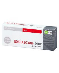 Buy cheap doxazosin | Doxazosin-FPO tablets 4 mg 30 pcs. online www.pharm-pills.com