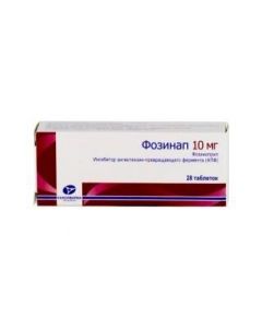 Buy cheap Fosinopril | Fosinap tablets 10 mg 28 pcs. online www.pharm-pills.com