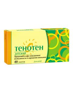 Buy cheap Homeopatycheskyy composition | Tenoten tablets for children, 40 pcs. online www.pharm-pills.com