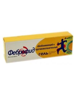 Buy cheap Ketoprofen | Febrofid gel 2.5%, 30 g online www.pharm-pills.com