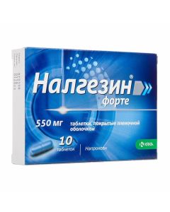 Buy cheap Naproxen | nalgesin forte tablets 550 mg, 10 pcs. online www.pharm-pills.com