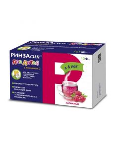 Buy cheap Paracetamol, phenylephrine, ascorbic acid | Rinzasip for children powder for solution for oral administration Raspberry 3 g sachets 10 pcs. online www.pharm-pills.com