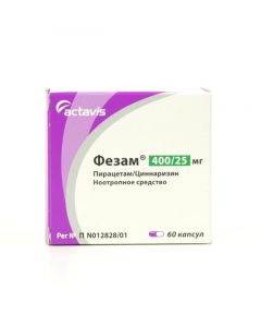 Buy cheap Piracetam, Cinnarizine | Phezam capsules 60 pcs. online www.pharm-pills.com