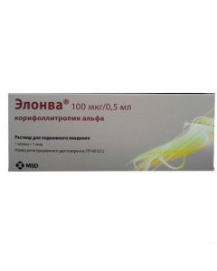 Buy cheap Koryfollytropyn alpha | Elonva solution for leather. injecting 100 mcg 0.5 ml syringe 1 pc. online www.pharm-pills.com