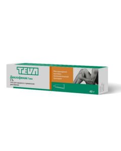 Buy cheap Diclofenac | Diclofenac-Teva gel 1% 40 g online www.pharm-pills.com