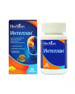 Buy cheap drug of plant origin | Intellan capsules, 20 pcs. online www.pharm-pills.com