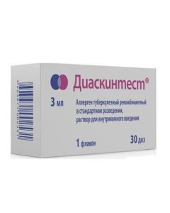 Buy cheap Allergen bacteria tuberkulezn y recombinant | Diaskintest solution for p / leather. enter 0.1 ml / dose 30 doses 3 ml bottle 1 pc. pack online www.pharm-pills.com