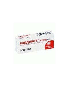 Buy cheap isosorbide dinitrate | Cardicet retard tablets 40 mg, 50 pcs. online www.pharm-pills.com