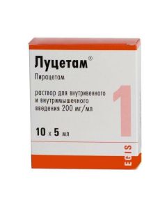 Buy cheap Piracetam | Lutsetam rr for intravenous and intravenous / mouse injection 200 mg / ml 5 ml amp 10 pcs online www.pharm-pills.com