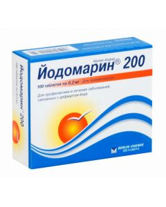 Buy cheap potassium iodide, potassium iodide | Iodomarin 200 tablets 0.2 mg, 100 pcs. online www.pharm-pills.com