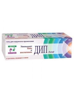 Buy cheap Ibuprofen, Levomentol | Deep Reelif gel, 50 g online www.pharm-pills.com