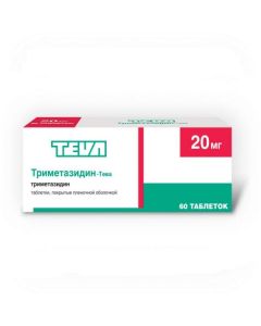 Buy cheap Trimetazidine | Trimetazidine-Teva tablets are coated.pl.ob. 20 mg 60 pcs. online www.pharm-pills.com