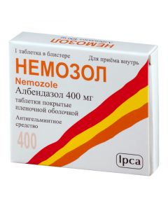 Buy cheap Albendazole | Nemozole tablets 400 mg, 1 pc. online www.pharm-pills.com