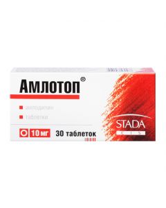 Buy cheap amlodipine | Amlotop tablets 10 mg 30 pcs. online www.pharm-pills.com