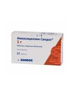 Buy cheap Amoxicillin | Amoxicillin Sandoz tablets coated.pl.ob. 1 g, 12 pcs. online www.pharm-pills.com