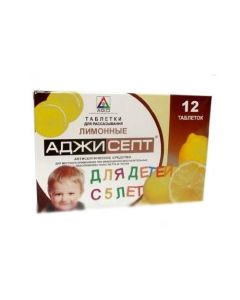 Buy cheap Amylmetacresol, Dichlorobenz silt alcohol | Agisept lemon resorption tablets 12 pcs. online www.pharm-pills.com