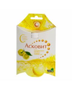 Buy cheap Askorbynovaya kyslota | Ascovite effervescent tablets, lemon 1 g, 10 pcs. online www.pharm-pills.com