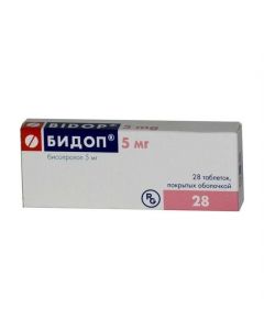 Buy cheap bisoprolol | Bidop tablets 5 mg, 28 pcs. online www.pharm-pills.com