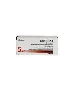 Buy cheap bisoprolol | Coronal tablets 5 mg, 60 pcs. online www.pharm-pills.com