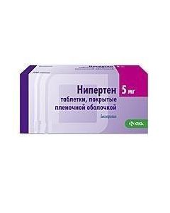 Buy cheap bisoprolol | Niperten tablets 5 mg, 30 pcs. online www.pharm-pills.com