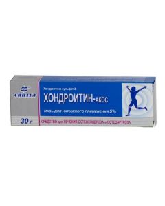 Buy cheap chondroitin sulfate sulfate | Chondroitin-AKOS ointment 5%, 30 g online www.pharm-pills.com