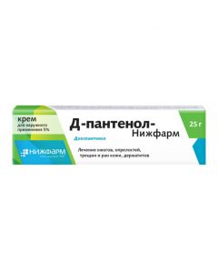 Buy cheap Dexpanthenol | D-Panthenol-Nizhpharm cream for external use 5% 25 g online www.pharm-pills.com