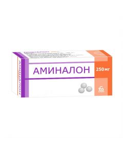 Buy cheap Gamma aminobutyric acid | Aminalon tablets 250 mg, 100 pcs online www.pharm-pills.com