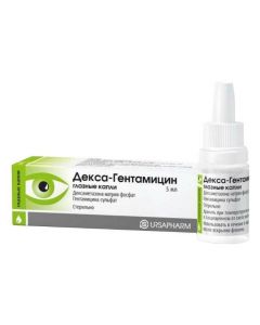 Buy cheap gentamicin | Dex-Gentamicin eye drops, 5 ml online www.pharm-pills.com