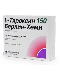 Buy cheap Levothyroxine sodium | L-Thyroxine 150 Berlin Chemie tablets 150 mcg, 100 pcs. online www.pharm-pills.com