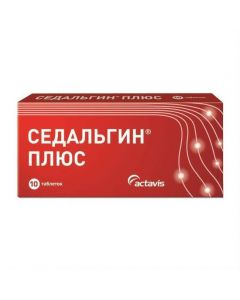 Buy cheap Metamizole Sodium, Caffeine, Thiamine | Sedalgin Plus tablets 10 pcs. online www.pharm-pills.com