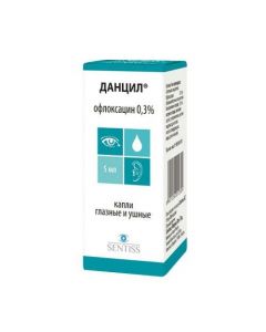 Buy cheap Ofloxacin | Danzil eye and ear drops 0.3%, 5 ml online www.pharm-pills.com