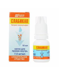 Buy cheap Sodium pikosulfat | Slabikap drops for oral administration 7.5 mg / ml, 10 ml online www.pharm-pills.com