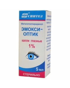 Buy cheap Targets Letylpyridinol | Emoxy-optic eye drops 1%, 5 ml online www.pharm-pills.com