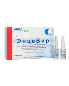 Buy cheap Vaccine for Prevention kleschevoho entsefalyta | Encevir suspension for v / m introduced 0.5 ml ampoules of 10 pcs. online www.pharm-pills.com