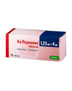 Buy cheap indapamide, Perindopril | Co-Perineva tablets 1.25 + 4 mg, 90 pcs online www.pharm-pills.com