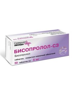 Buy cheap Bisoprolol | Bisoprolol-SZ tablets coated. 5 mg film, 50 pcs. online www.pharm-pills.com