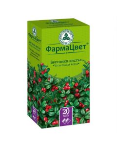 Buy cheap Cranberries leaves | Lingonberries leaves filter packs 1.5 g, 1.5 g packs, 20 g. online www.pharm-pills.com