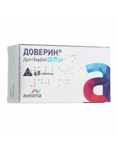 Buy cheap Drotaverine | Doverin tablets 40 mg 48 pcs. online www.pharm-pills.com