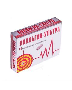 Buy cheap Metamizole Sodium | Analgin-Ultra tablets is covered.pl.ob. 500 mg 20 pcs. online www.pharm-pills.com