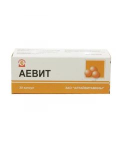 Buy cheap Vitamin A, Vitamin D3, Retinol | Aevit capsules, 30 pcs. online www.pharm-pills.com