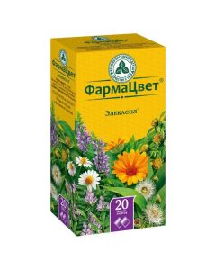 Buy cheap calendula medicine flowers, chamomile flowers, licorice roots, licorice roots, licorice roots, licorice evkalypta lystya | Elekasol collection filter bags 2 g, 20 pcs. online www.pharm-pills.com