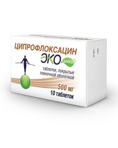 Buy cheap Ciprofloxacin | Ciprofloxacin Ecocifol tablets coated.pl.ob. 500 mg 10 pcs. online www.pharm-pills.com