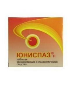 Buy cheap Drotaverine, Paracetamol | Unispaz N tablets, 12 pcs. online www.pharm-pills.com