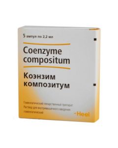 Buy cheap Homeopatycheskyy composition | Coenzyme compositum solution for in / mouse. dosing 2.2 ml ampoules ind.up. 5 pieces. online www.pharm-pills.com