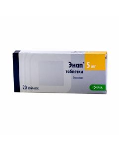 Buy cheap enalapril | Enap tablets 5 mg, 20 pcs. online www.pharm-pills.com