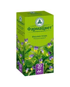 Buy cheap Fyalky trehtsvetnoy and polevoy grass | Violets grass filter packs, 1.5 g, 20 pcs. online www.pharm-pills.com