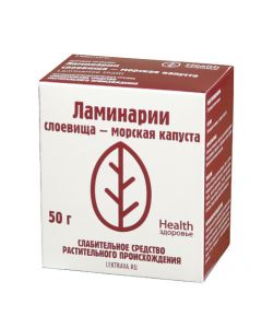 Buy cheap Laminaria thallus | Laminaria thallus (Sea kale) pack, 50 g online www.pharm-pills.com